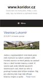 Mobile Screenshot of koridor.cz